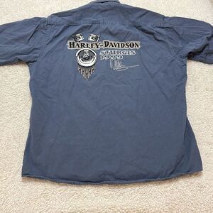Harley Davidson 1999 Sturgis Willie Short Sleeve Shirt Men’s Sz L